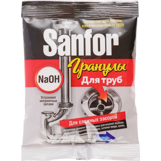 Средство для чистки труб «Sanfor» 90 г