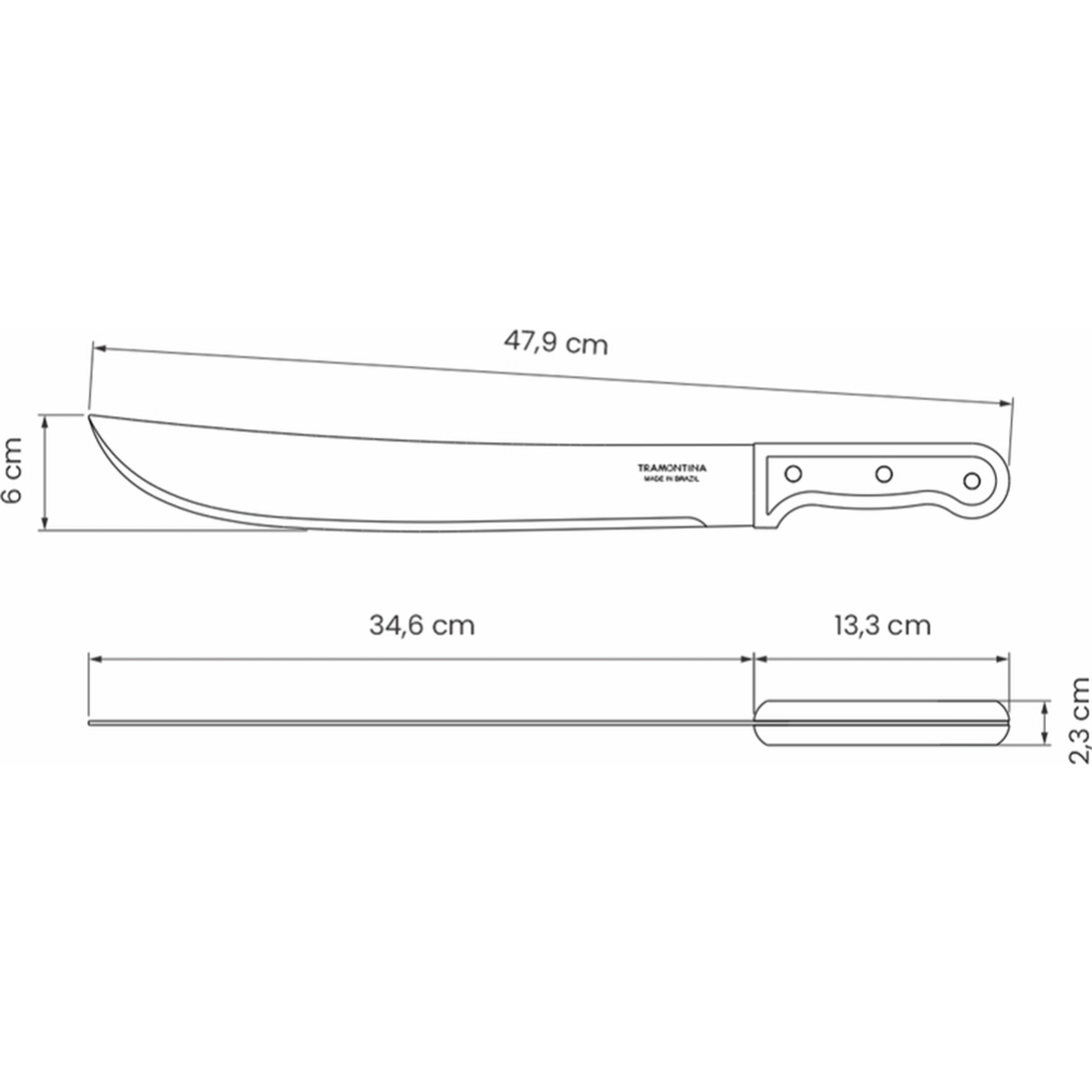 Нож мачете «Tramontina» 26620014, Б0057341