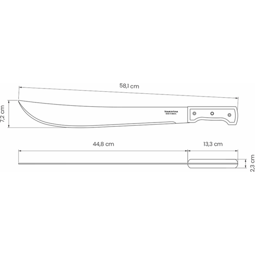Нож мачете «Tramontina» 26621018, Б0057340