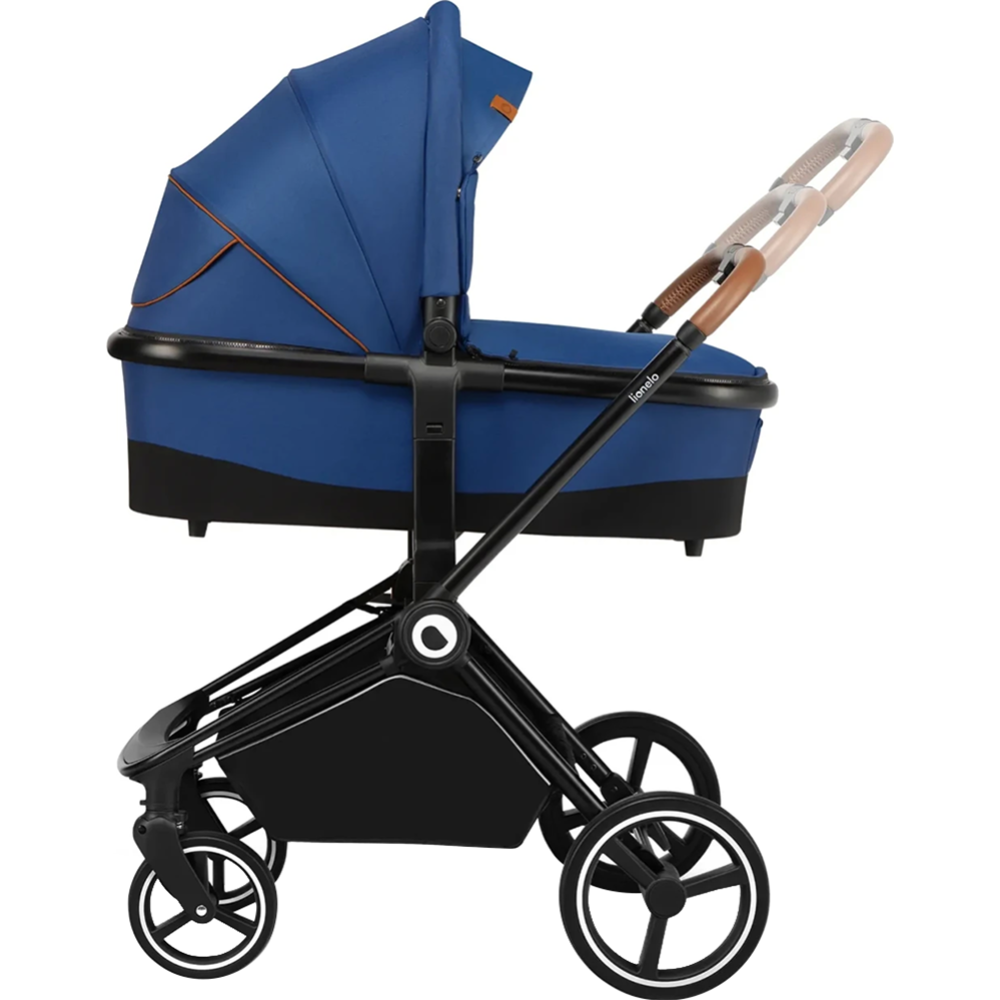 Детская универсальная коляска «Lionelo» Mika 3 в 1, темно-синий