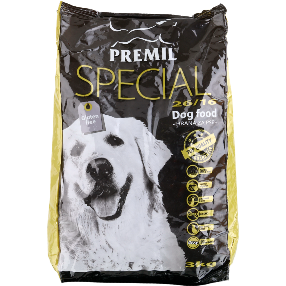 Корм для собак «Premil» Special, гипоаллергенный, 3 кг
