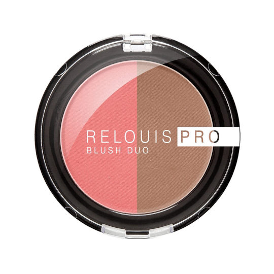 Румяна компактные RELOUIS PRO BLUSH DUO тон 204