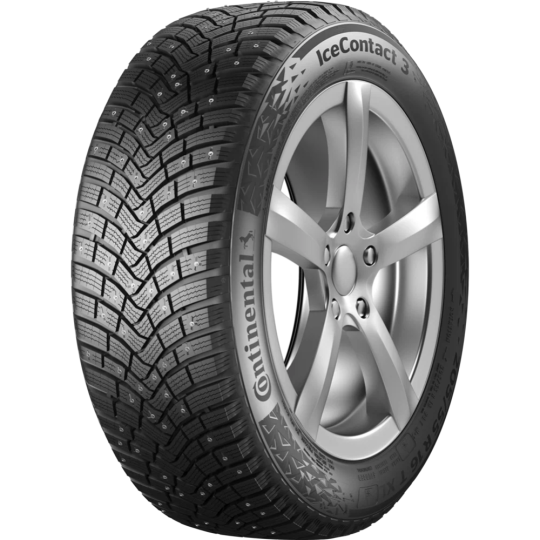 Зимняя шина «Continental» IceContact 3, 225/65R17, 106T, шипы