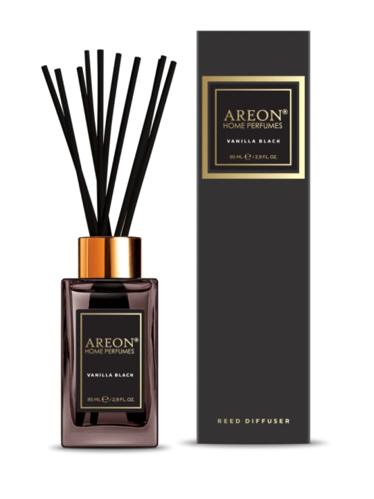 Парфюм для дома диффузор Areon Premium Vanilla Black 85мл