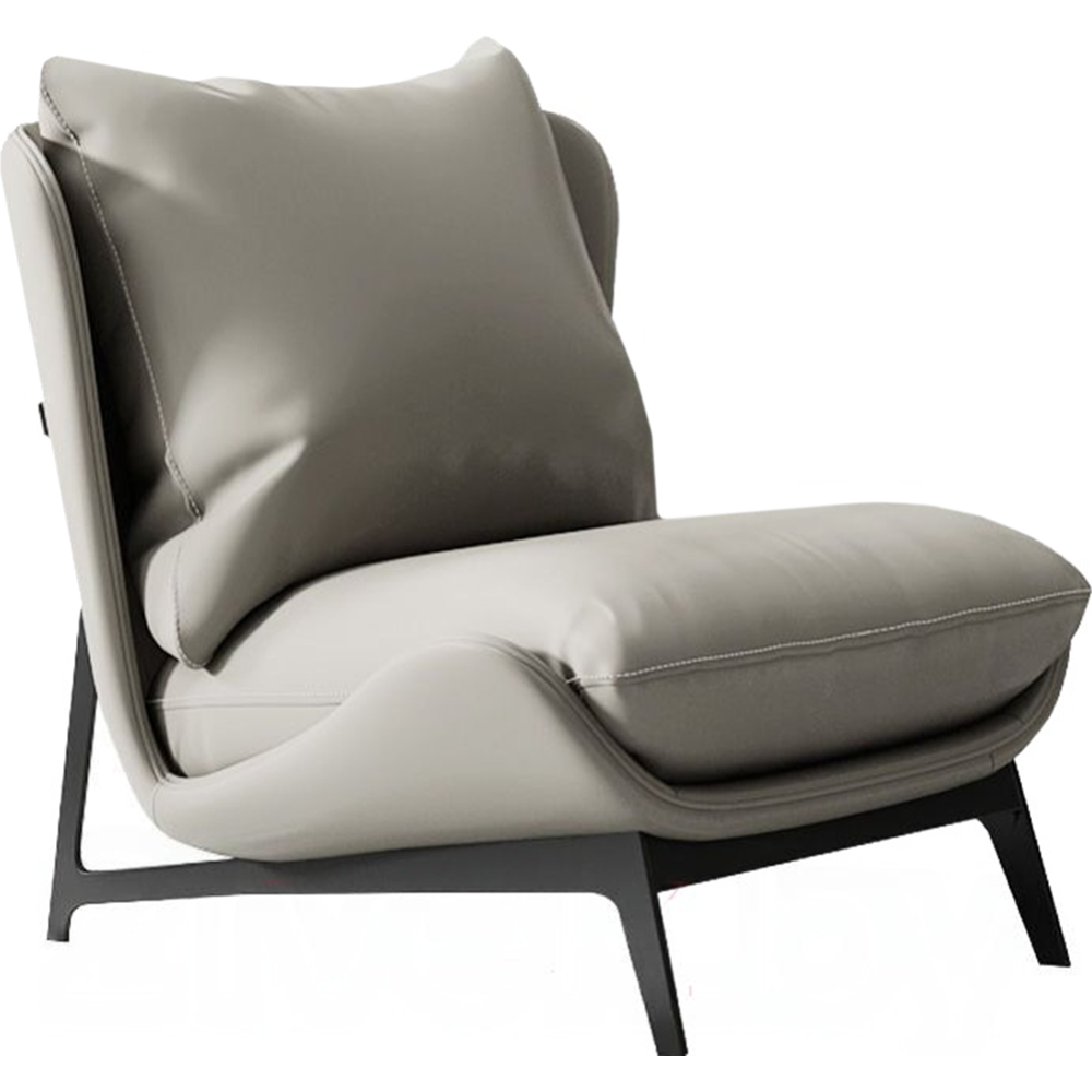 Кресло «Mio Tesoro» мягкое, Монако, 108551501-G, серый, 70х68 см