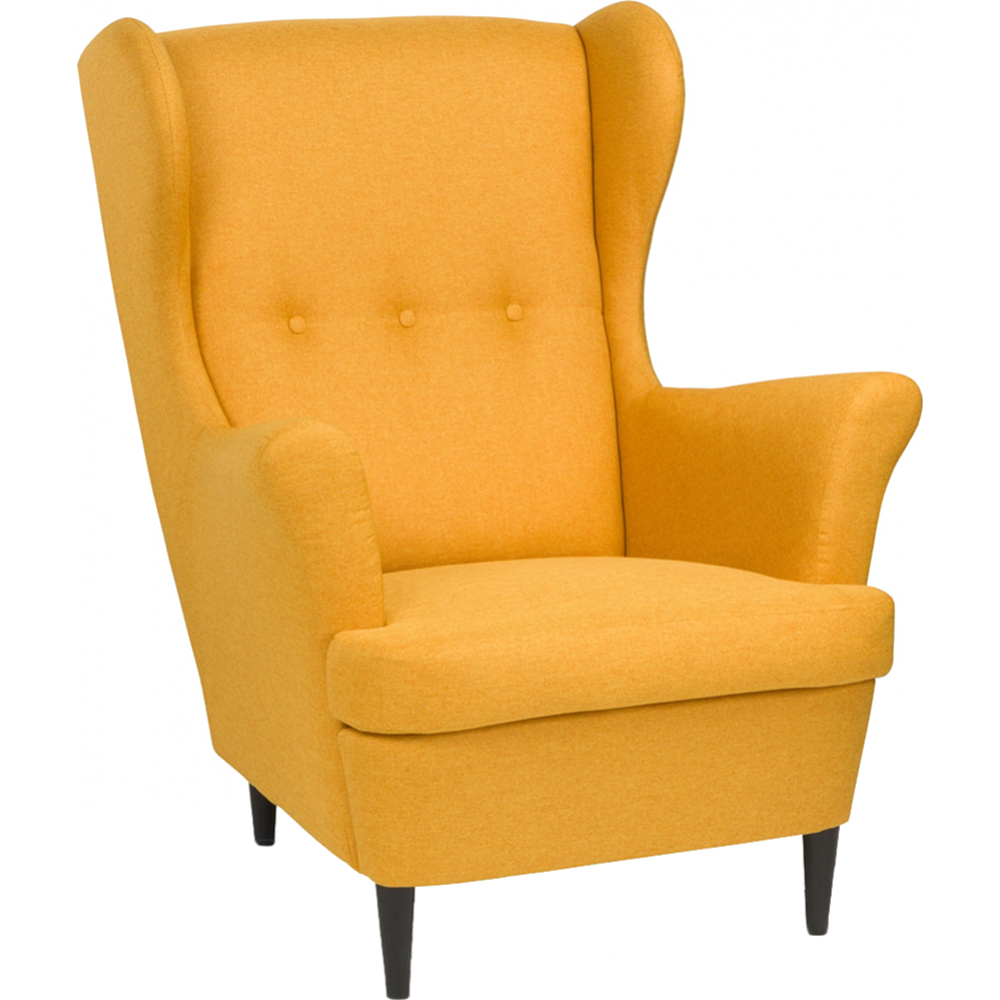 Кресло «Mio Tesoro» мягкое, Тойво, yellow/orange, 101х81.5 см