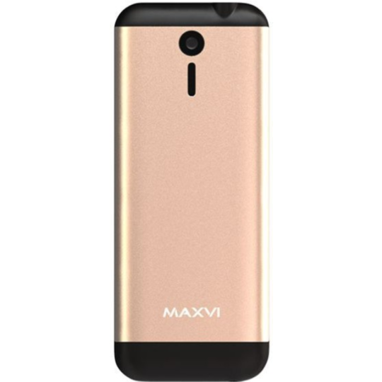 Мобильный телефон «Maxvi» X10, +ЗУ WC-111 microusb, Metallic gold