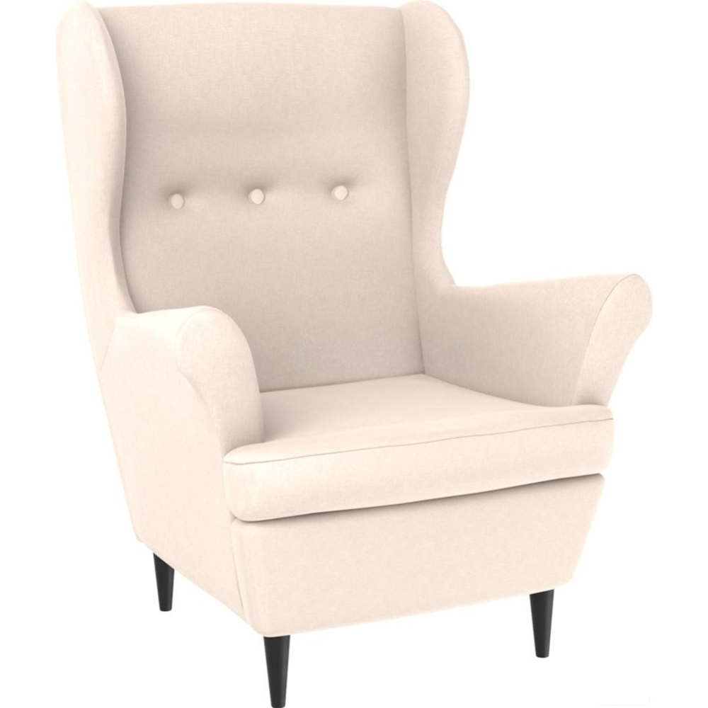 Кресло «Mio Tesoro» мягкое, Тойво, twist 01 cream, 101х81.5 см