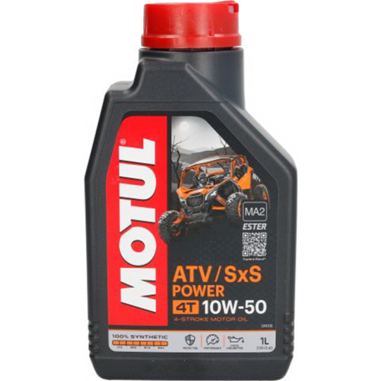 Масло моторное «Motul» ATV SXS Power 4T 10W50, 105900, 1 л