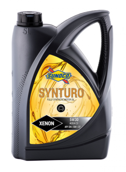 Моторное масло SUNOCO SYNTURO  FULLY SYNTHETIC XENON 5W30 5 л