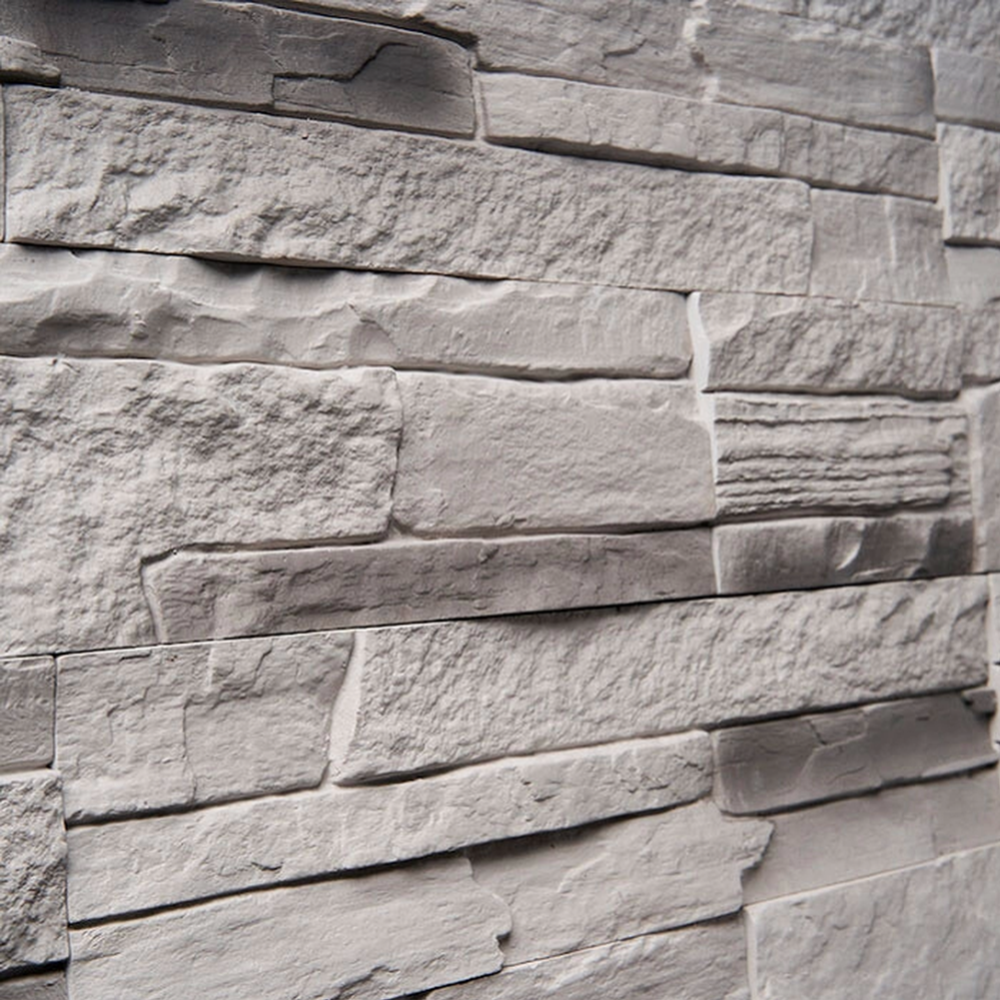 Декоративный камень «Air Stone» Атланта А21.10, белый/светло-серый