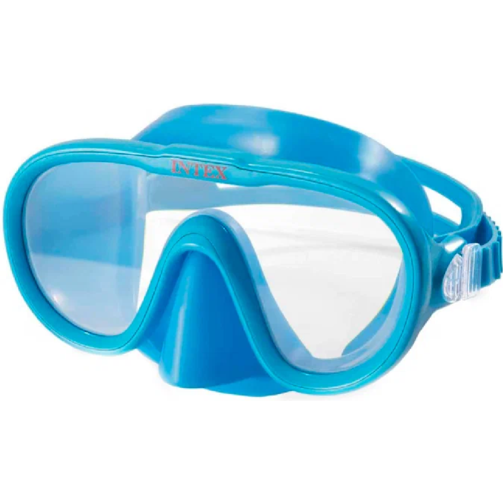 Маска для плавания «Intex» Sea Scan Swim Masks, 8 лет+, 55916, голубой