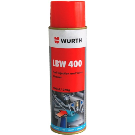 Очиститель инжектора «Wurth» LBW400, 089356091, 330 мл