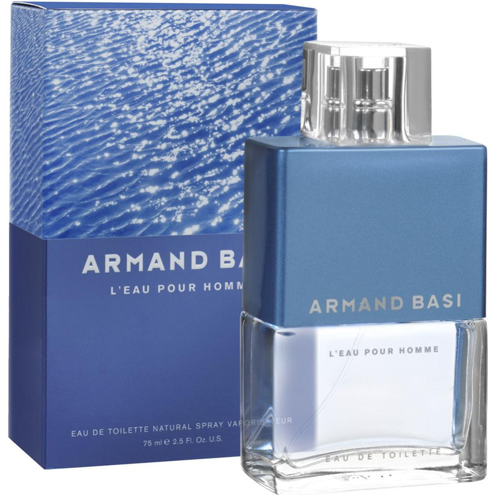 Туалетная вода мужская «Armand Basi»L'eau blue tea pour homme 75 мл