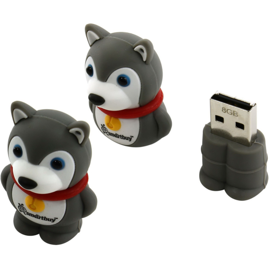 USB Flash «SmartBuy» Wild series Собака 8Gb, SB8GBDgr