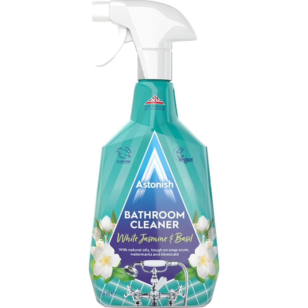 Чистящее средство для ванной комнаты «Astonish» Белый жасмин и базилик, 750 мл