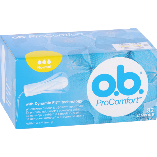 Тампоны гигиенические «o.b.» Pro Comfort Normal, 32 шт