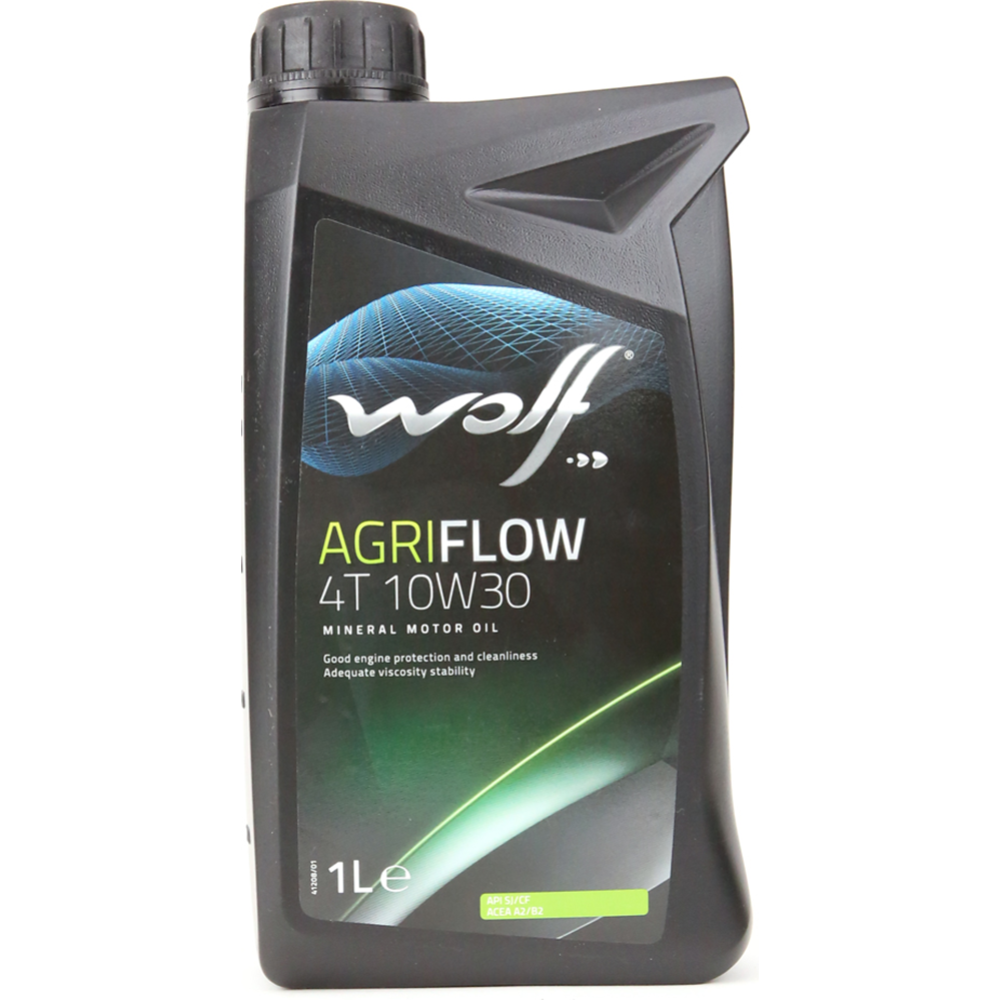 Картинка товара Масло моторное «Wolf» AgriFlow 4T, 10W-30, 13125/1, 1 л