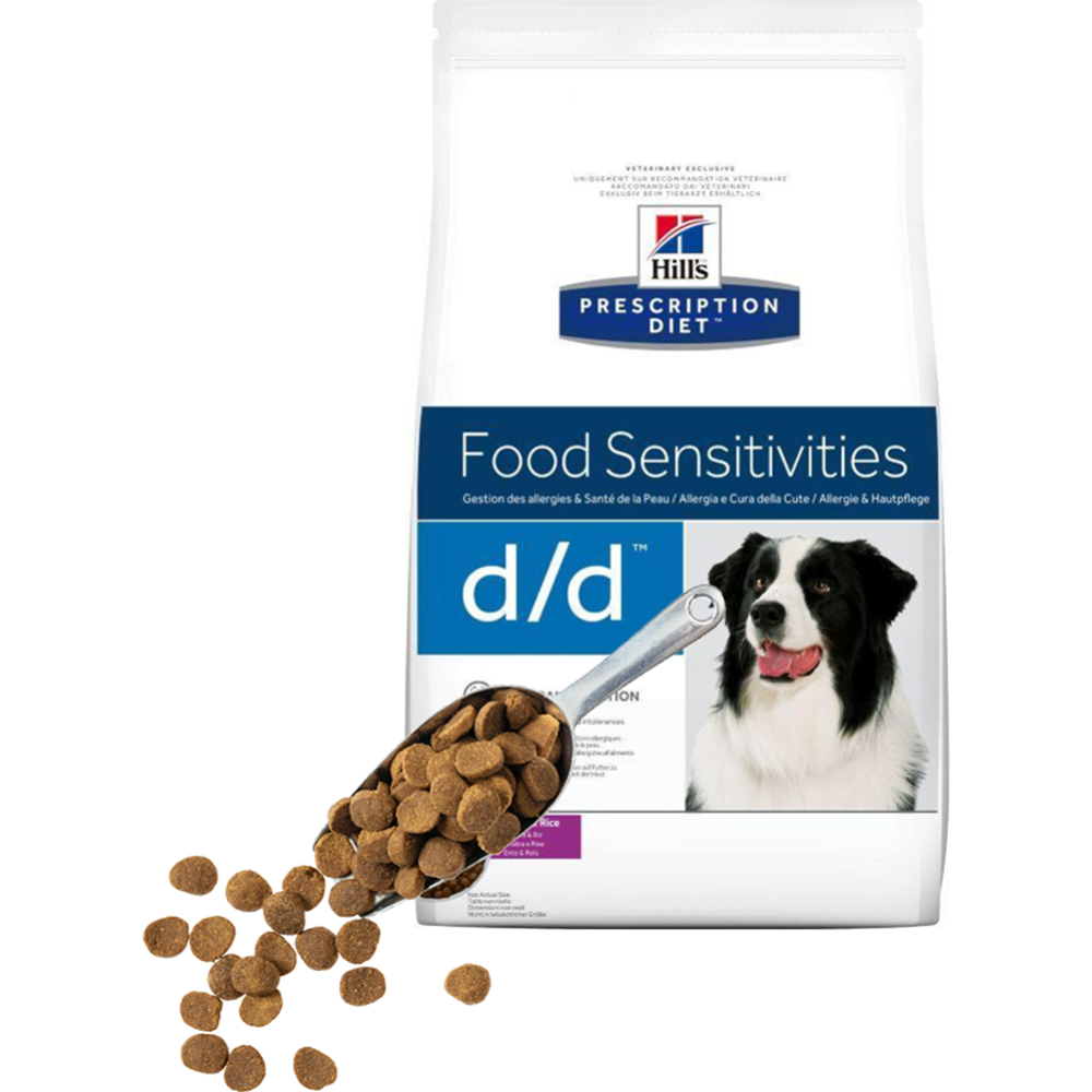 Корм для собак «Hill's» Prescription Diet d/d, при аллергии, с уткой и рисом,  1 кг #0