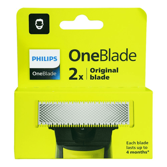 Сменные лезвия / насадки / кассеты для триммера / электробритвы Philips OneBlade QP220/51 2 шт.