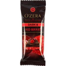 Шоколад «O'Zera» Red Berries, горький, 40 г