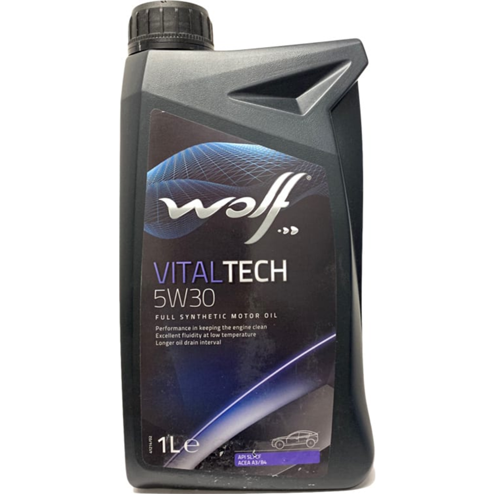 Картинка товара Масло моторное «Wolf» VitalTech, 5W-30, 14115/1, 1 л