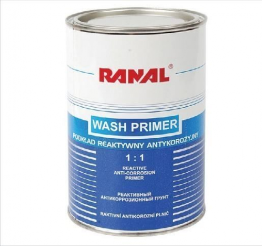 Peактивный антикоррозионный грунт WASH PRIMER 0,2+0,2 RANAL