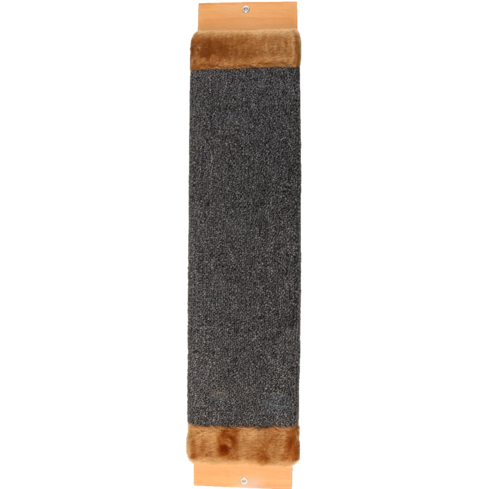 Когтеточка «Вита» Царапыч, ковролиновая большая меховая, А302, 68х15 см