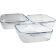 Набор форм для запекания «Pyrex» 20х31 см, 23х35 см, 25х39 см