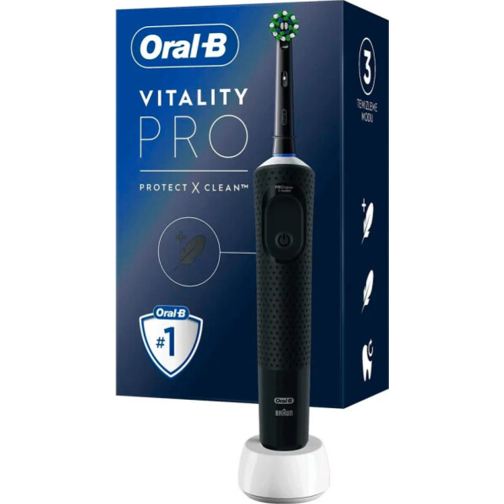 Зубная щетка «Oral-B» Vitality Pro D103 Hangable Box Black, D103.413.3