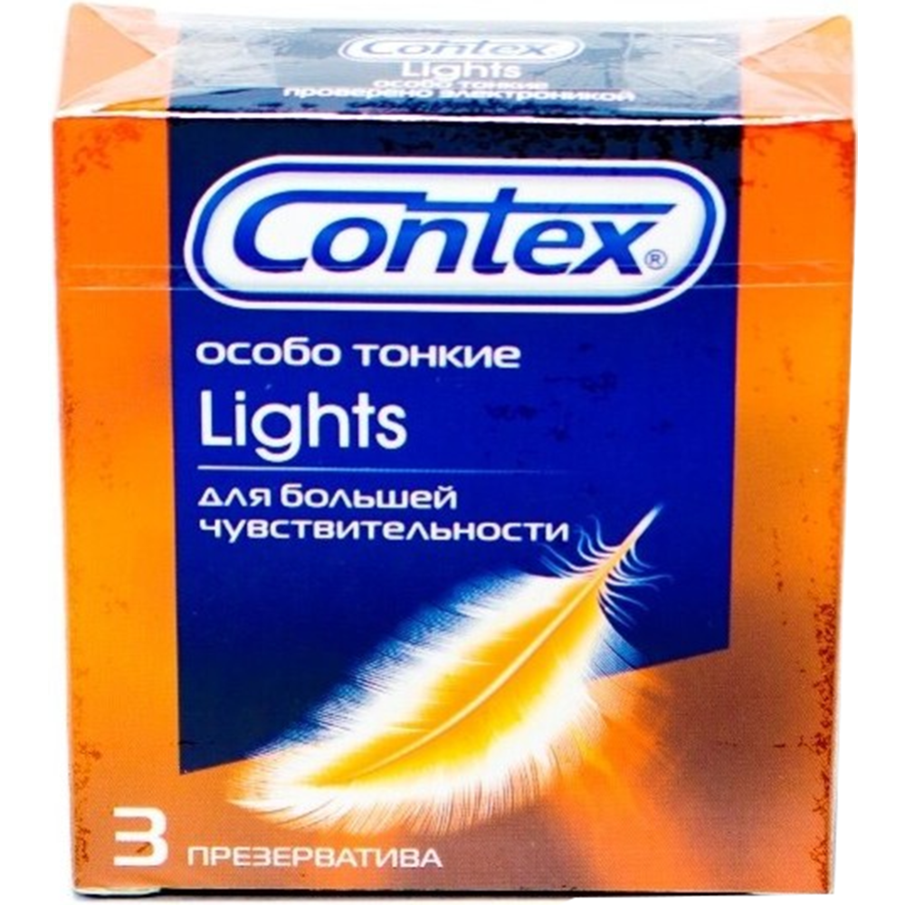 Презервативы «Contex» Lights, особо тонкие, 3 шт #0