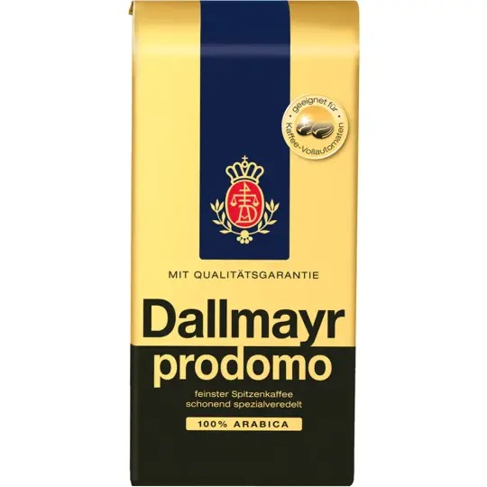 Кофе молотый Dallmayr Prodomo 250г -7пачек + 2корицы LECO