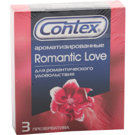 Презервативы «Contex» Romantic Love ароматизированные 3 шт