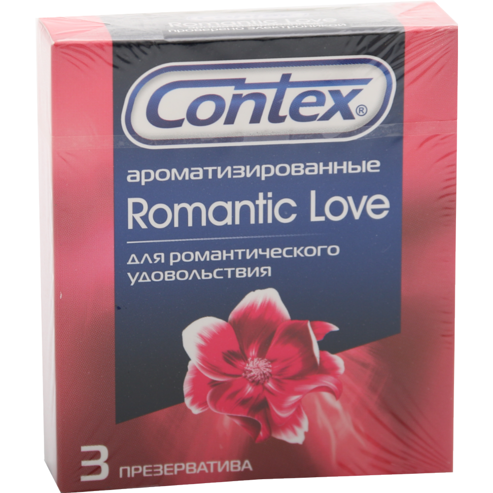 Презервативы «Contex» Romantic Love ароматизированные 3 шт