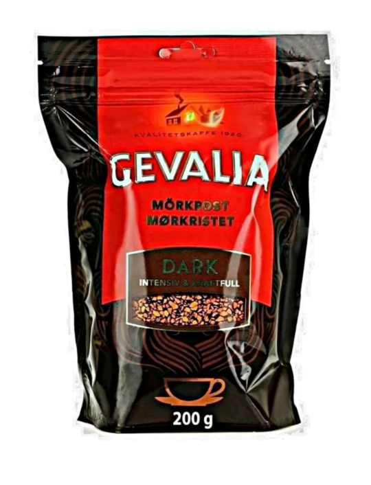 Кофе растворимый Gevalia dark 200гр