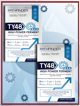 Дрожжи спиртовые дрожжи Pathfinder 48 Turbo High Power Ferment, 135гр Х 2 шт.