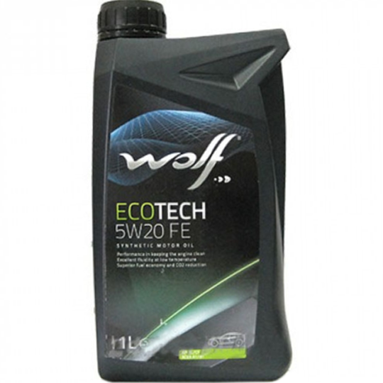 Масло моторное «Wolf» EcoTech,5W20, SP/RC G6 FE, 1 л