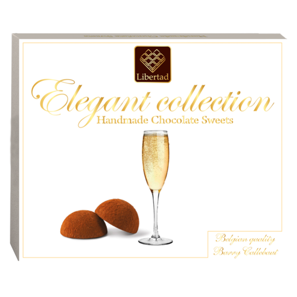 Набор конфет «Elegant Collectio» Трюфель cо вкусом игристого шампанского, 120 г