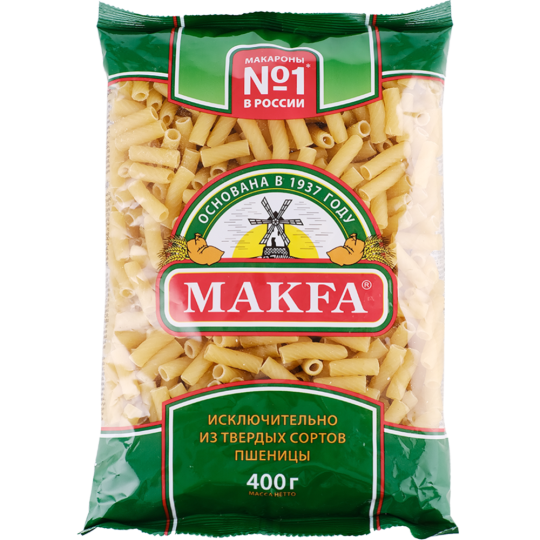 Макаронные изделия «Makfa» рожки, 400 г