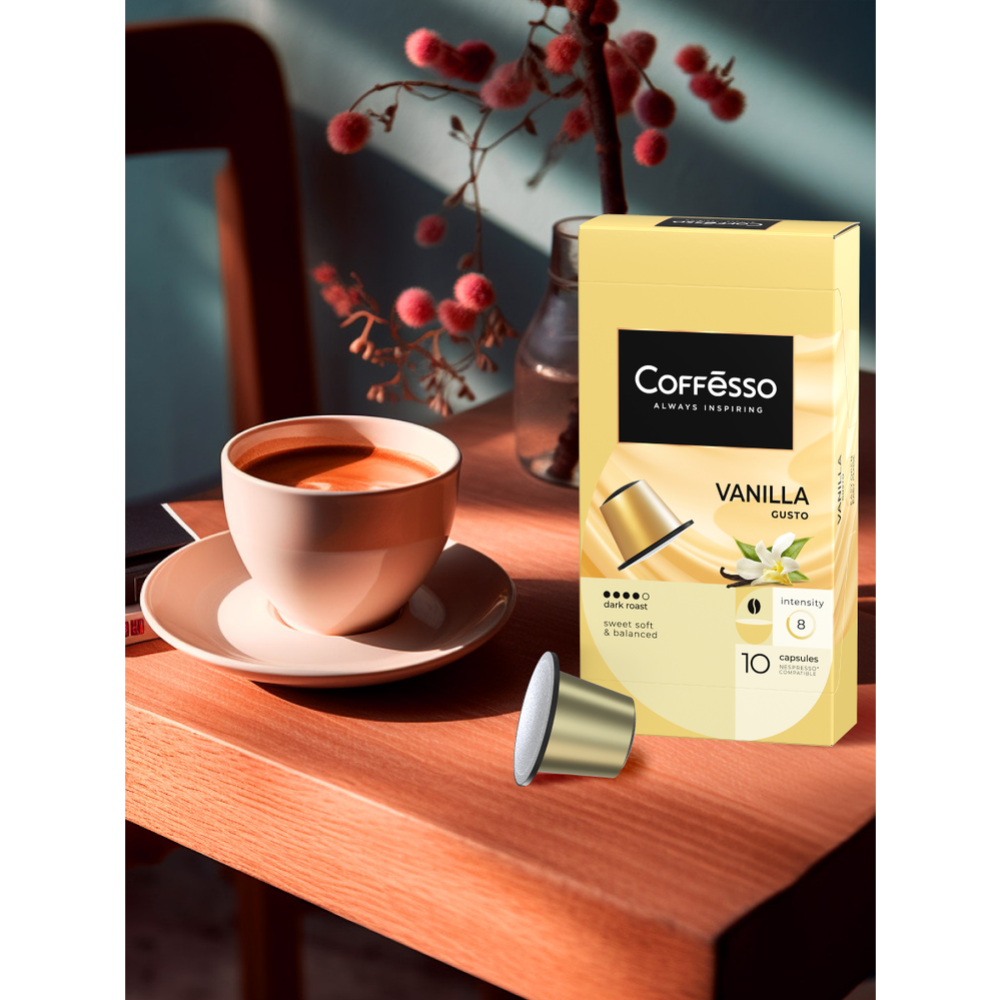 Кофе в капсулах «Coffesso» Vanilla gusto, 10х5 г #4