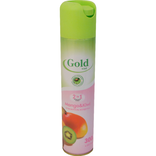 Освежитель воздуха «Gold Wind» Mango&Kiwi, 300 мл