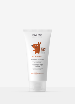 "LABORATORIOS BABE" Лосьон детский солнцезащитный SPF 50+, 100 мл