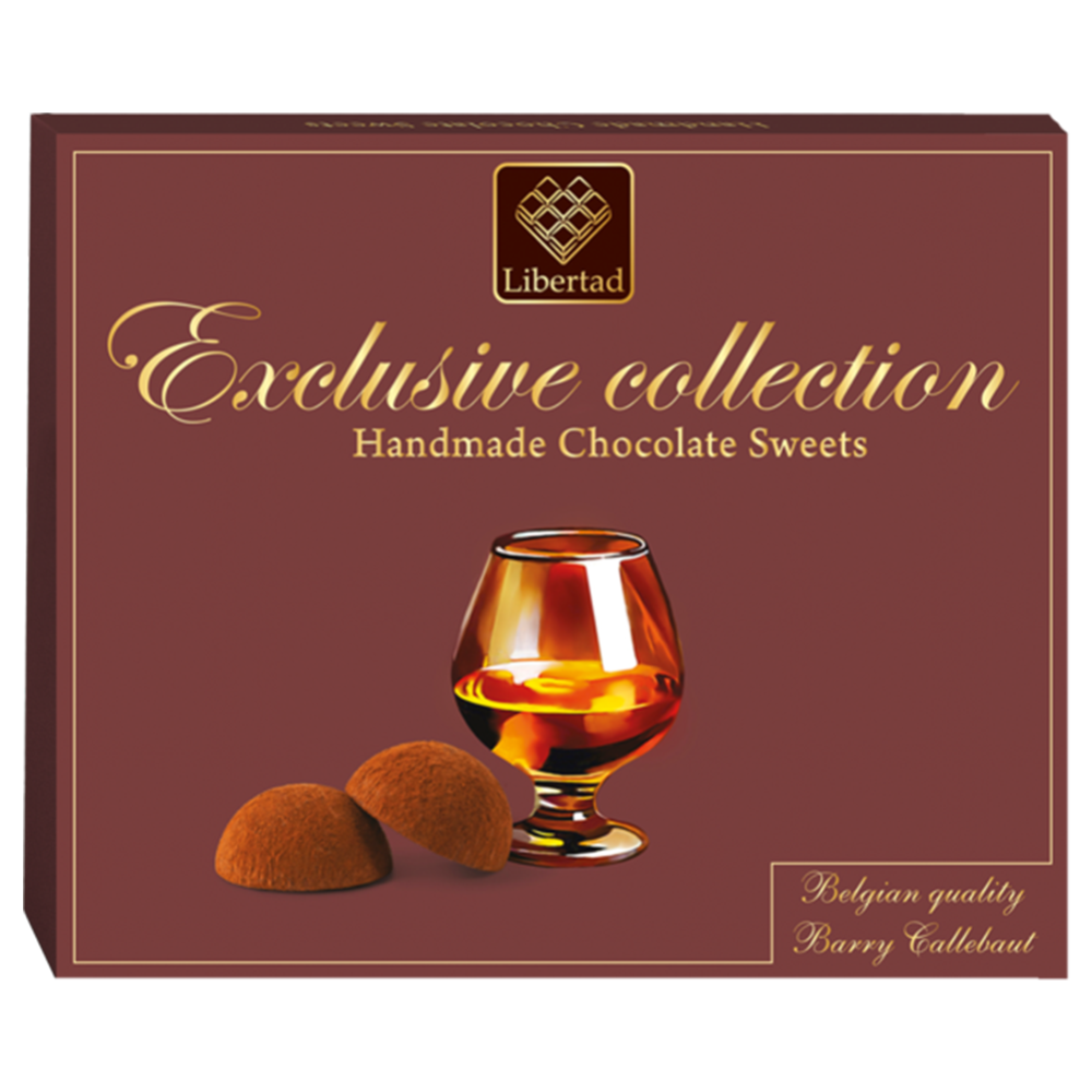 Набор конфет «Exclusive Collection» Трюфель cо вкусом виски, 120 г