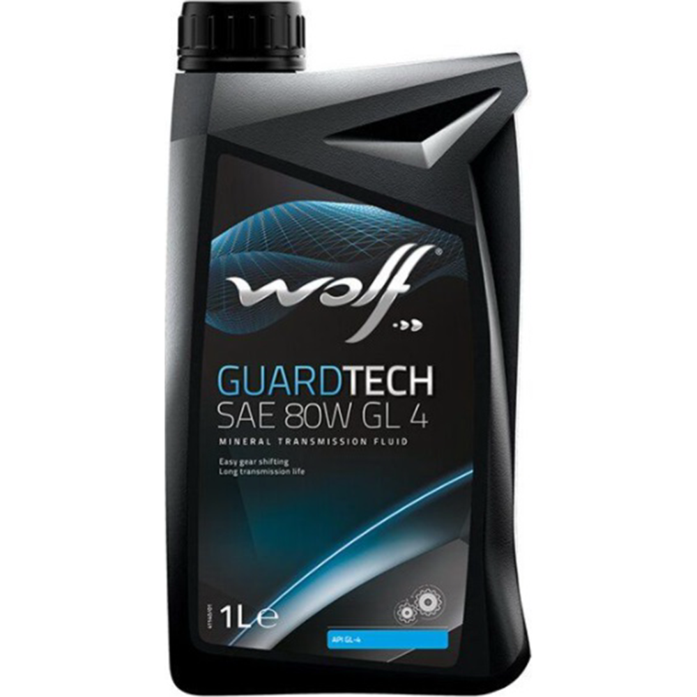 Трансмиссонное масло «Wolf» GuardTech, SAE 80W GL 4, 2201/1, 1 л