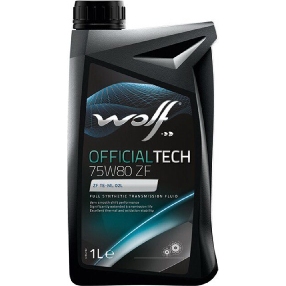 Трансмиссонное масло «Wolf» OfficialTech, 75W-80 ZF, 2202/1, 1 л