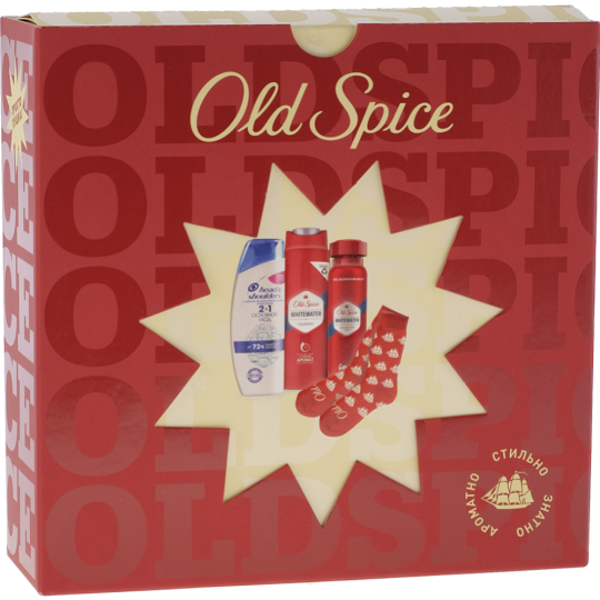 Срочный товар! Подарочный набор «Old Spice» дезодорант 150 мл + шампунь 200 мл + гель для душа 250 мл