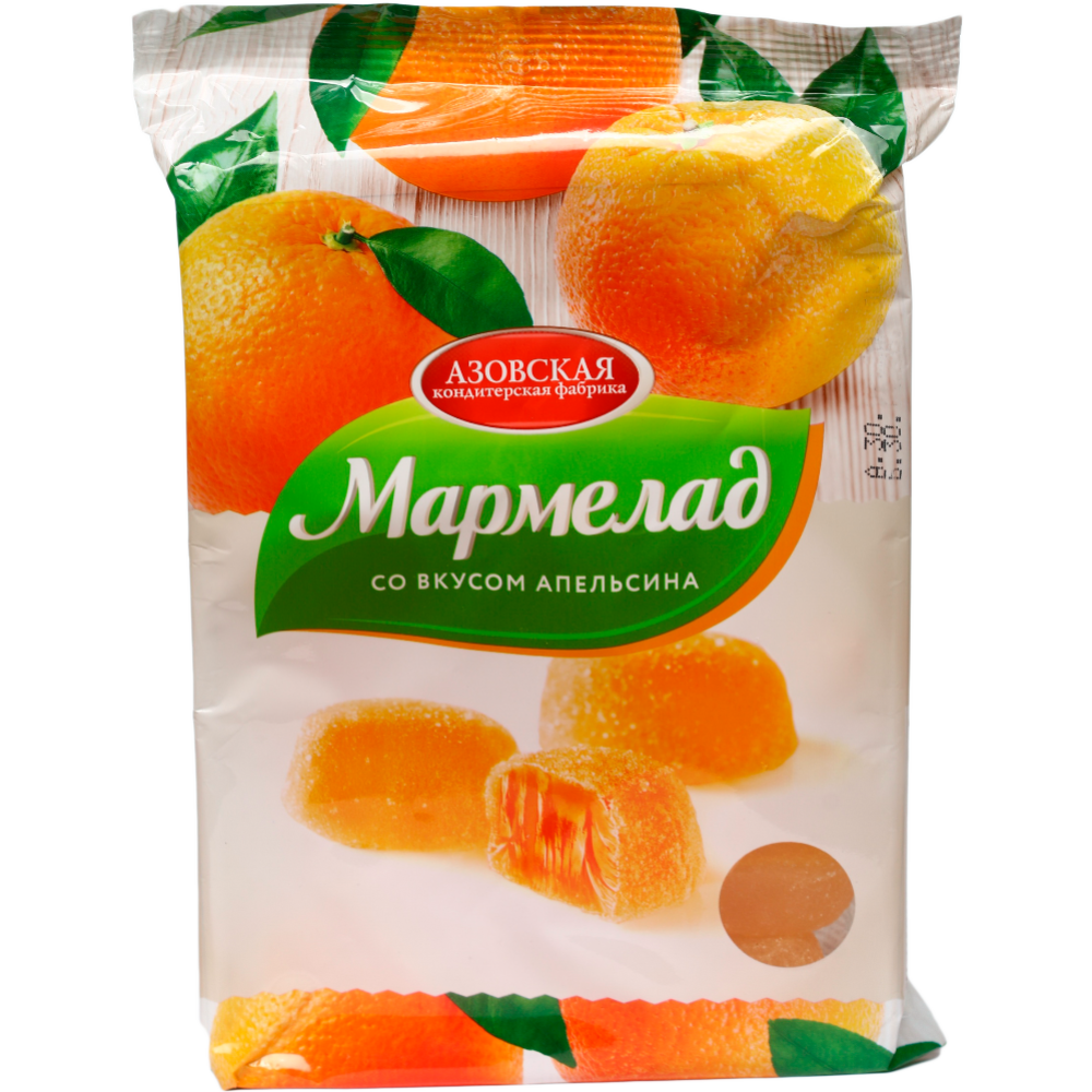 Мармелад «Азовская кондитерская фабрика» со вкусом апельсина, 300 г