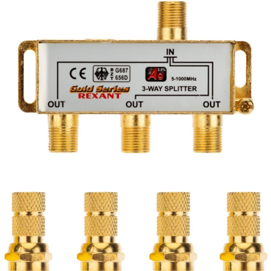 Сплиттер «Rexant» 05-6102-1, gold