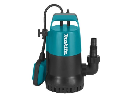 Насос дренажный для чистой воды MAKITA(300 Вт, 8400 л/ч, до 5 м, пластм. корпус) Артикул: PF0300