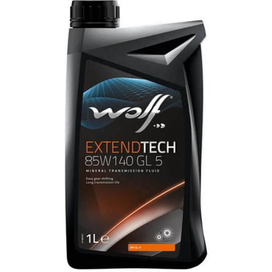 Трансмиссонное масло «Wolf» ExtendTech, 85W-140 GL 5, 2309/1, 1 л